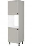 nobilia&reg; Pastatoma spintelė įmontuojamai orkaitei &raquo;"Cascada" Ausrichtung w&auml;hlbar su du zus&auml;tzlichen T&uuml;ren&laquo; vormontiert Breite/H&ouml;he: 60/1678 cm