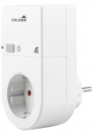 SCHELLENBERG Bevielis lizdas &raquo;f&uuml;r den Au&szlig;enbereich&laquo; 1 Stk. dalys eleganti&scaron;kas Home f&auml;hig zur Steuerung von elektrischen Ger&auml;ten wei&szlig;