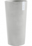ECOPOTS Vazonas gėlėms &raquo;AMSTERDAM HIGH White Grey&laquo; BxTxH: 41x41x76 cm