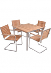 Garden Pleasure Garten-Essgruppe &raquo;DENVER rinkinys 11&laquo; 5 Stk. dalys