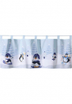 Weckbrodt Užuolaida &raquo;Comic-Pinguine&laquo; Schlaufen 1 Stk. dalys Microsatin blickdicht ra&scaron;tuotas HxB 45x120cm Užuolaida užuolaida