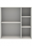 Hammel Furniture Lentyna knygoms &raquo;Mistral Kubus 029 Hochwertig pakabinama lentyna Wandregal&laquo; 1 Stk. dalys asym.Wandmontage/Freistehend T:325 cm. anpassungsbar Designm&ouml;bel