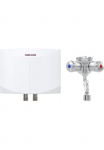 STIEBEL ELTRON Klein-Durchlauferhitzer &raquo;DNM 3 + MAW Wandarmatur dėl Handwaschbecken 35 kW su Stecker&laquo; rinkinys hydraulisch sofort handwarmes Wasser (ca. 35&deg;C)