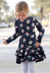 KIDSWORLD Suknelė &raquo;f&uuml;r nedidelis M&auml;dchen&laquo; festliche Anl&auml;sse kniefreie ilgas eleganter stilius