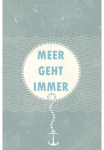 queence Metalinis paveikslas &raquo;Meerliebe&laquo; Spr&uuml;che 1 Stk. dalys