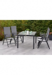 MERXX Garten-Essgruppe &raquo;&raquo;Amalfi&laquo;&laquo; rinkinys 5-fach Reguliuojamas atlo&scaron;as 5 Stk. dalys Tisch: LxB: 150x90 cm