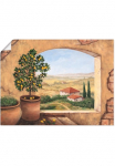 Artland Paveikslas &raquo;Fenster in der Toskana&laquo; Fensterblick 1 Stk. dalys kaip Alubild Paveikslas ant drobės Plakatas Sienos lipdukai in verschied. dydžiai