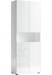 welltime Auk&scaron;ta pastatoma spintelė &raquo;MISTER auk&scaron;ta pastatoma spintelė su 6 lentynomis ir 1 offenen Fach&laquo; pagamintas in ItalyHochglanz lackiert auk&scaron;tis 180 cm su Soft-Close Funktion