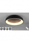 TRIO Leuchten TRIO Ap&scaron;vietimas LED lubinis &scaron;viestuvas &raquo;GIRONA&laquo; LED-Modul 1 Stk. Farbwechsler integrierter Dimmer Lichtfarbe stufenlos einstellbar naktinė lempa
