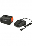 GARDENA Akku-Set &raquo;P4A PBA 18V/72 + AL 1830 CV 14908-20&laquo; Rinkinys įkroviklis su 18V/40 Ah Akumuliatorinis