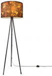 Paco Home Pastatomas &scaron;viestuvas &raquo;Trina Flower&laquo; E27 Pastatomas &scaron;viestuvas Dreibein Lazerinio nivelyro teleskopinis stovas Stoffschirm ovali gėlės Floral Modern