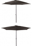 Garden Pleasure Skėtis nuo saulės &Oslash; 300 cm anthrazit