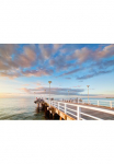 Papermoon Fototapetas &raquo;Retro Pier Ostsee&laquo;