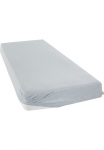 OTTO home Paklodė su guma &raquo;VALJE in Melange-Optik auk&scaron;ta kokybė Baumwoll-Jersey 130g/m&sup2;&laquo; medvilnė dėl Matratzen iki 25 cm auk&scaron;tis paklodė paklodė i&scaron; Melange-Garn