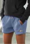 Bench. Loungewear Laisvalaikio &scaron;ortai Sportinio stiliaus kelnės su trumpom Seitenschlitzen ir &scaron;oninis ki&scaron;enė Loungewear