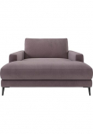 Home affaire Gulimasis krėslas &raquo;Downtown Loungem&ouml;bel zum Relaxen B/T/H: 132/170/84 cm&laquo; auch in Boucl&eacute; audinys ir Easy care - lengvai mir Wasser zu reinigen