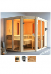 Karibu Pirtis &raquo;Avril&laquo; rinkinys Ofen 9 KW externe Strg easy
