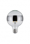 Paulmann LED lemputės &raquo;G125 Ringspiegel 640lm 2700K 65W 230V silber&laquo; 1 Stk. Warmwei&szlig;