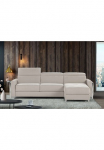 CALIA ITALIA Kampinė sofa &raquo;ECLETTICO Kampinė sofa Stellma&szlig;e 288/163 cm L-FormMetall Kufen F&uuml;&szlig;e&laquo; patogi i&scaron; kairės arba i&scaron; de&scaron;inės bestellbarinklusiv Kopfteilverstellung