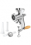 Metaltex Mėsmalė &raquo;Jack Alu Gr&ouml;sse 5&laquo; su Priedas Wurstf&uuml;lltrichter St&ouml;&szlig;el H. 25cm T. 145cm