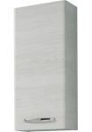 Saphir Pakabinama spintelė &raquo;Quickset Wand-Badschrank 30 cm plotis su 1 durys ir 2 Glas-Einlegeb&ouml;den&laquo; Badezimmer-H&auml;ngeschrank ir Dūrų uždarymo sistema Griffe in Chrom Glanz