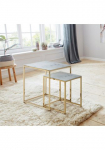 ACTONA GROUP Staliukai &raquo;Alina&laquo; rinkinys 2 vnt. rinkinys 2 Stk. dalys Sicherheits-Klarglasplatte