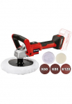 Einhell Akku-Poliermaschine &raquo;CE-CP 18/180 Li E-Solo&laquo; Power X-Change be Akumuliatorinis ir įkroviklis