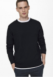 ONLY & SONS Megztinis apvalia i&scaron;kirpte &raquo;WYLER LIFE CREW KNIT&laquo;