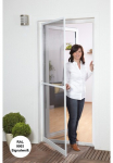 hecht international Tinklelis nuo uodų ant durų &raquo;Basic&laquo; Bausatz BxH: 100x210 cm k&uuml;rzbar