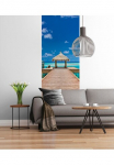 Komar Fototapetas &raquo;Digitaldruck Vlies - Beach Resort - Gr&ouml;&szlig;e 100 x 280 cm&laquo; ra&scaron;tuotas glatt Wohnzimmer miegamojo kambario baldai