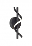 Brilliant LED Sieninis &scaron;viestuvas &raquo;Eunice&laquo; 1 Stk. Neutralwei&szlig; 30 x 12 x 12 cm 830 lm 4000 K metalas matinis juoda spalva
