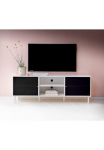 Hammel Furniture TV spintelė &raquo;Mistral Fernsehschrank Medienm&ouml;bel&laquo; du durys su Akustikstoff 6 mediena F&uuml;&szlig;e Lowboard: B: 1615 cm