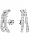 Swarovski Pora auskarai &raquo;Schmuck Dovanų Matrix Ohrspangen Ohrklemmen&laquo; su &reg; Zirkonia (synth.)