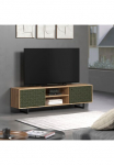 PLACES OF STYLE TV spintelė &raquo;Ferretti&laquo; TV-Staliukas su besonderer Fr&auml;sung - F&uuml;&szlig;e ir Griffe i&scaron; metalas