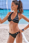 Bench. Bikini vir&scaron;utinė dalis &raquo;Jules&laquo; in Streifen-Optik
