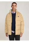 Tommy Jeans Tommy Džinsai Dygsniuota striukė &raquo;TJM POLY PUFFER EXT&laquo; be gobtuvas Žieminė striukė su stačia apykakle gef&uuml;ttertes Teddy Innentaschen