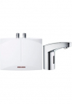 STIEBEL ELTRON Klein-Durchlauferhitzer &raquo;DEM 3 + WSH 10 Sensorarmatur dėl Handwaschbecken 35 kW su Stecker&laquo; rinkinys elektronisch sofort handwarmes Wasser (ca. 35&deg;C)