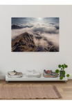 Komar Paveikslas ant drobės &raquo;Sea of Fog - Gr&ouml;&szlig;e 60 x 40 cm&laquo; medis | Berge | gėlės | Bl&auml;tter | Foto | Jahreszeiten | Landschaft | Meer | Natur | palmių motyvas | Strand Rinkinys 1 Stk. dalys Paveikslas mi Echtholzrahmen
