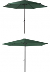 Garden Pleasure Skėtis nuo saulės &Oslash; 300 cm gr&uuml;n