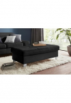 exxpo - sofa fashion Kojų kėdutė &raquo;Fiji Taburetė su Staufach unter der Sitzfl&auml;che&laquo; elegant modern su gražus Detailverarbeitung