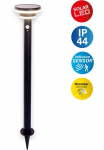 n&auml;ve LED &Scaron;viestuvas su saulės baterija &raquo;Nora&laquo; LED-Modul 1 Stk. Warmwei&szlig; ir judesio jutiklis stufenweise dimmbar H: 86cm su smaigas
