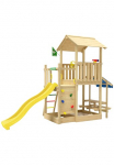 Jungle Gym Žaidimų aik&scaron;telė &raquo;Keep&laquo; Spielanlage su Mini Market ir čiuožykla su Wasseranschluss