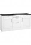 KOCHSTATION K&uuml;che &raquo;KS-Ahus&laquo; 180 cm plotis be E-Ger&auml;te Soft Close Funktion MDF Fronten