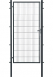 GARDEN 'N' MORE Zauneinzelt&uuml;r &raquo;Einzeltor Premium&laquo; 203 cm hoch anthrazit