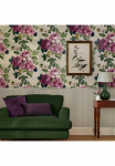 Joules Tapetai &raquo;Invite Floral&laquo; gebl&uuml;mt glatt Design Tapeten