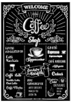 Komar Sienos lipdukai &raquo;Coffeeshop - Gr&ouml;&szlig;e 50 x 70 cm&laquo; selbstklebend Sienų lipdukai