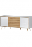 OTTO home Komoda &raquo;Vida&laquo; (H/B/T): 78/180/47cm UV lackiert hochgl&auml;nzend Soft-Close ir Push-to-open Funktion