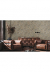 living walls Tapetai &raquo;Stories of Life Kokybi&scaron;kas marginta gėlėmis Tapetai Braun Gold&laquo; Wald | botanisch | floral lengvai strukturiert Blumenranken tapetai lengvai gl&auml;nzend Tapeten Wohnzimmer modern