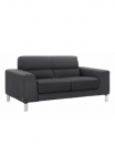 CALIA ITALIA 2,5-vietė sofa &raquo;Simon hoher Sitzkomfort modern ir elegant italienisches Designsofa&laquo; in du Lederqualit&auml;ten