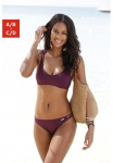 Bruno Banani Bikini maudymosi kostiumėlis su Zierb&auml;ndern
